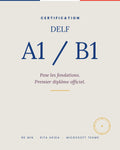 Beginner Path - DELF A1/B1 Certification